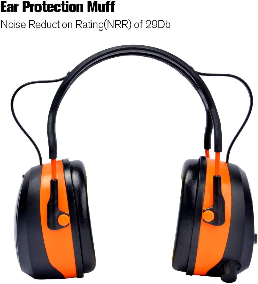 Wireless Noise Cancelling Bluetooth Earmuffs, NRR 29dB S27803