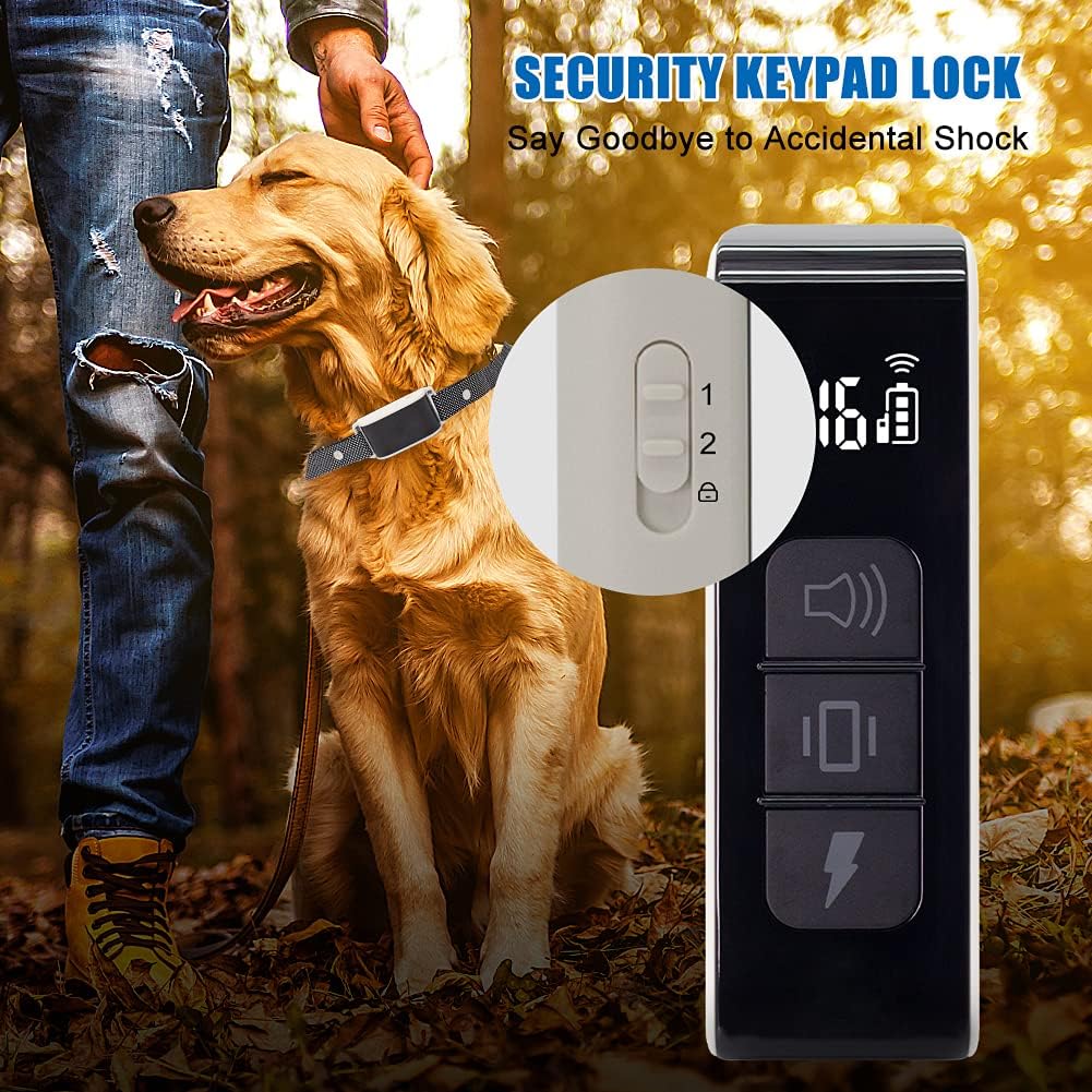 IPX7 Waterproof Rechargeable Dog Training Collar Y588926