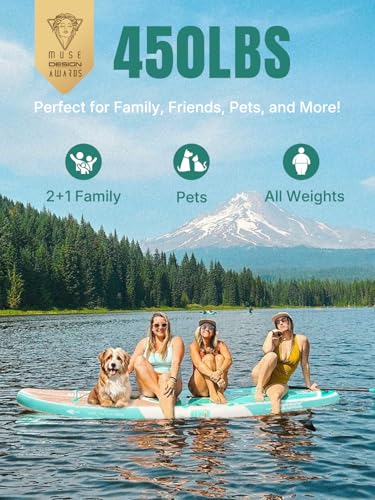 Inflatable Stand Up Paddle Board with Anti-Slip EVA Deck D73923