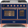 Blue Dual Fuel Propane Gas Range O32458