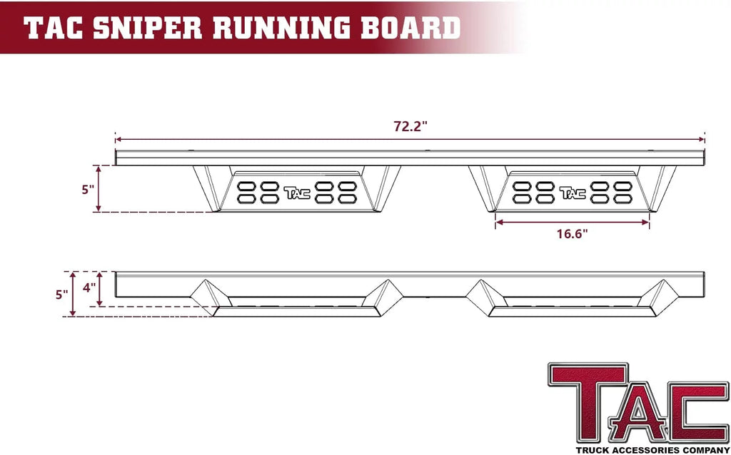 Running Boards Side Steps Nerf Bars 2pcs Z99166