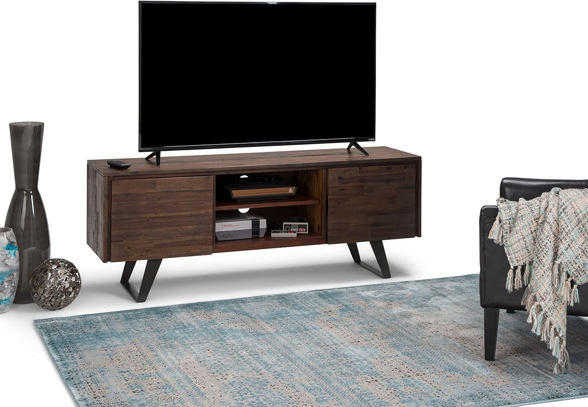 63 inch Wide Solid Wood TV Media Stand T42733