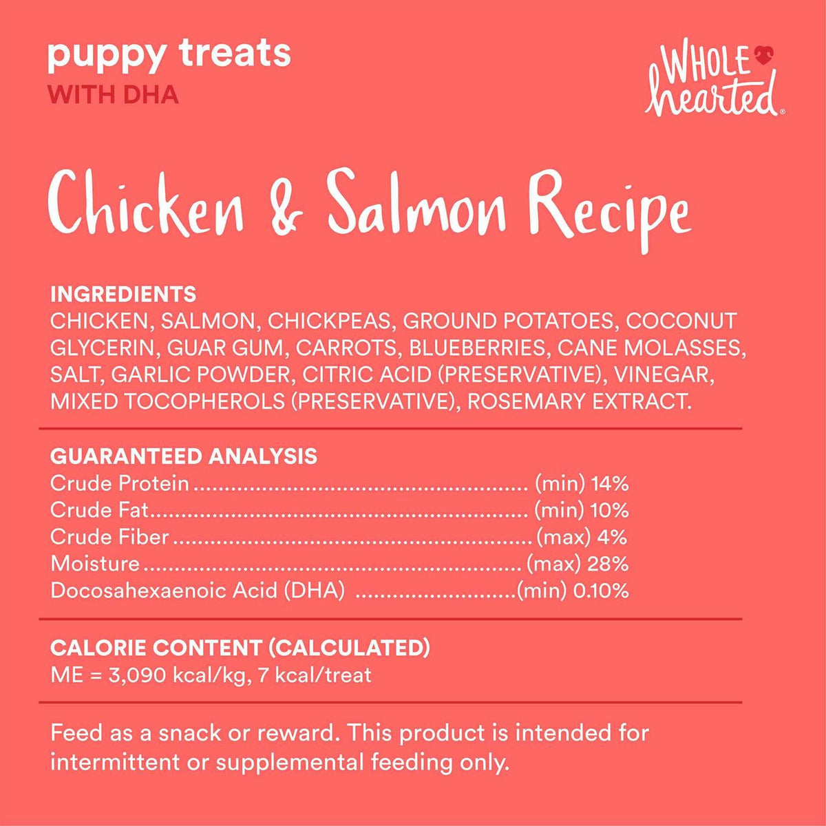 Chicken & Salmon Recipe Puppy Treats with Dha P585985