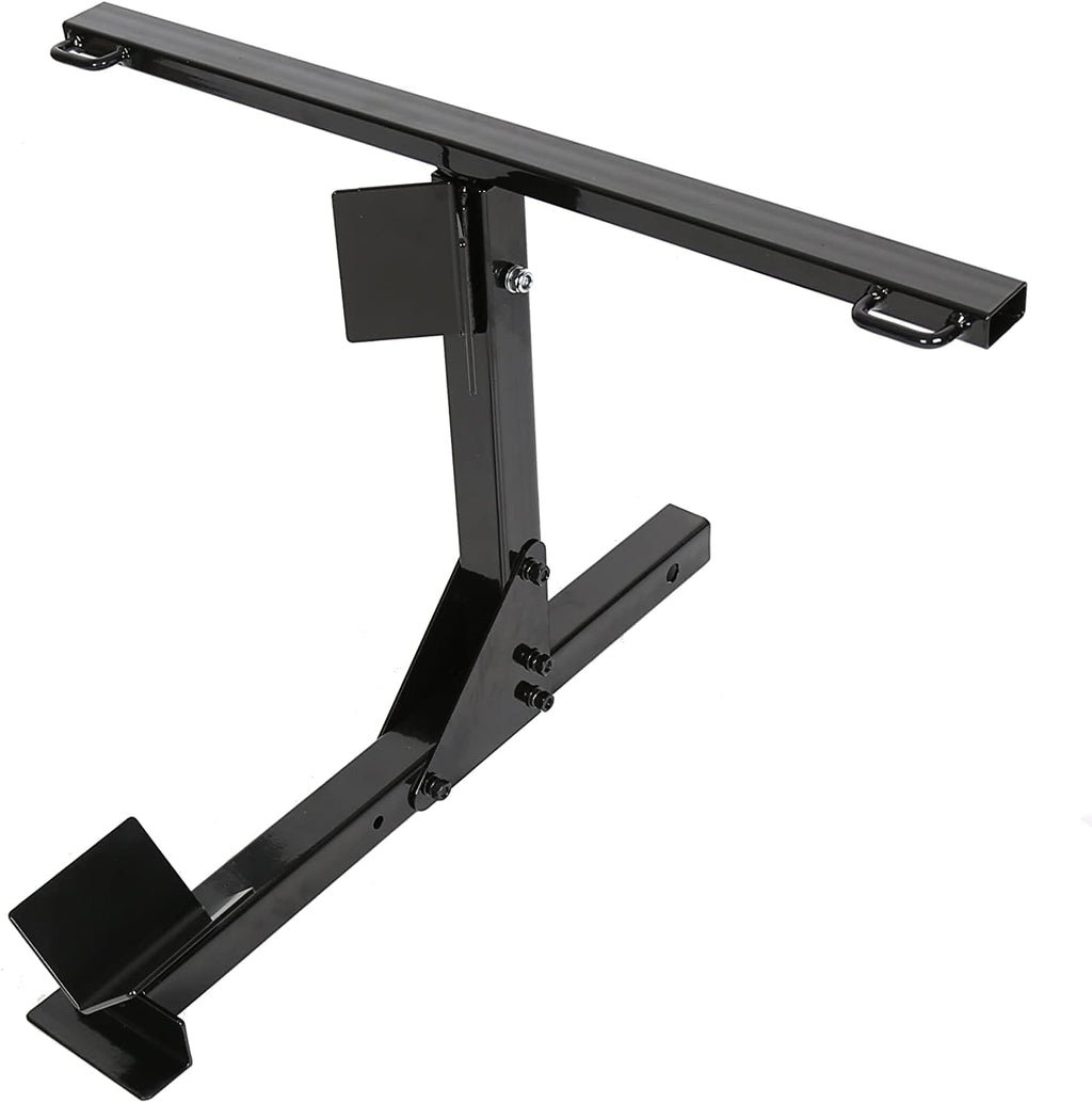 Black Motorcycle Trailer Carrier Tow Hitch Rack F693