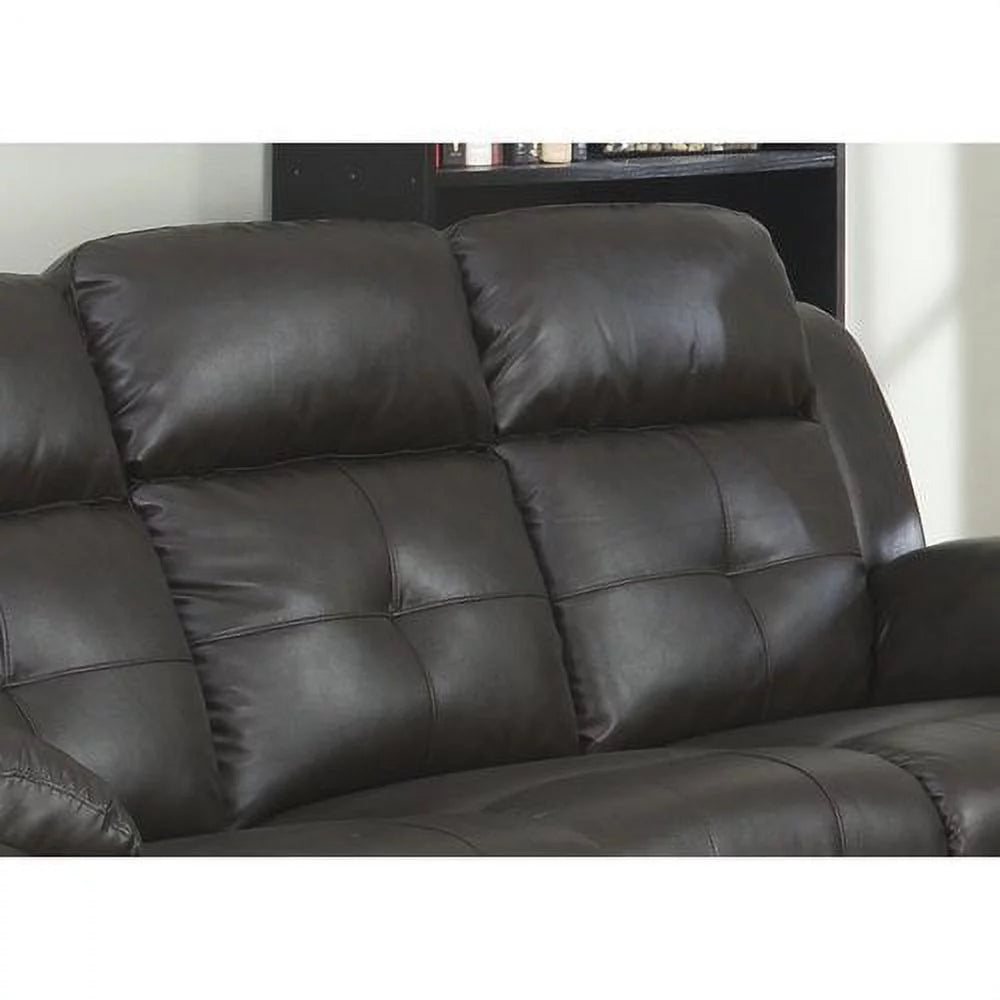 Dark Power Reclining Sofa L837
