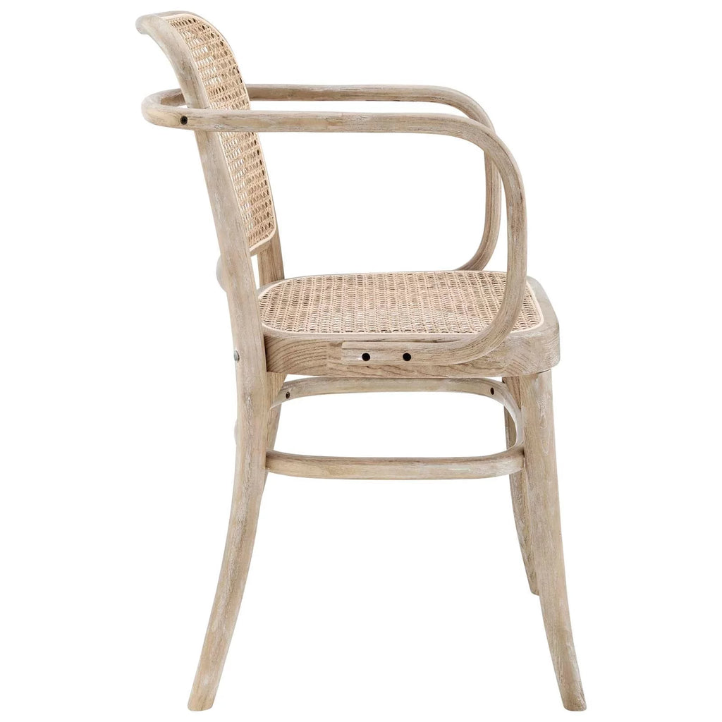 Cane Rattan Wicker Wooden Dining Chair A5744