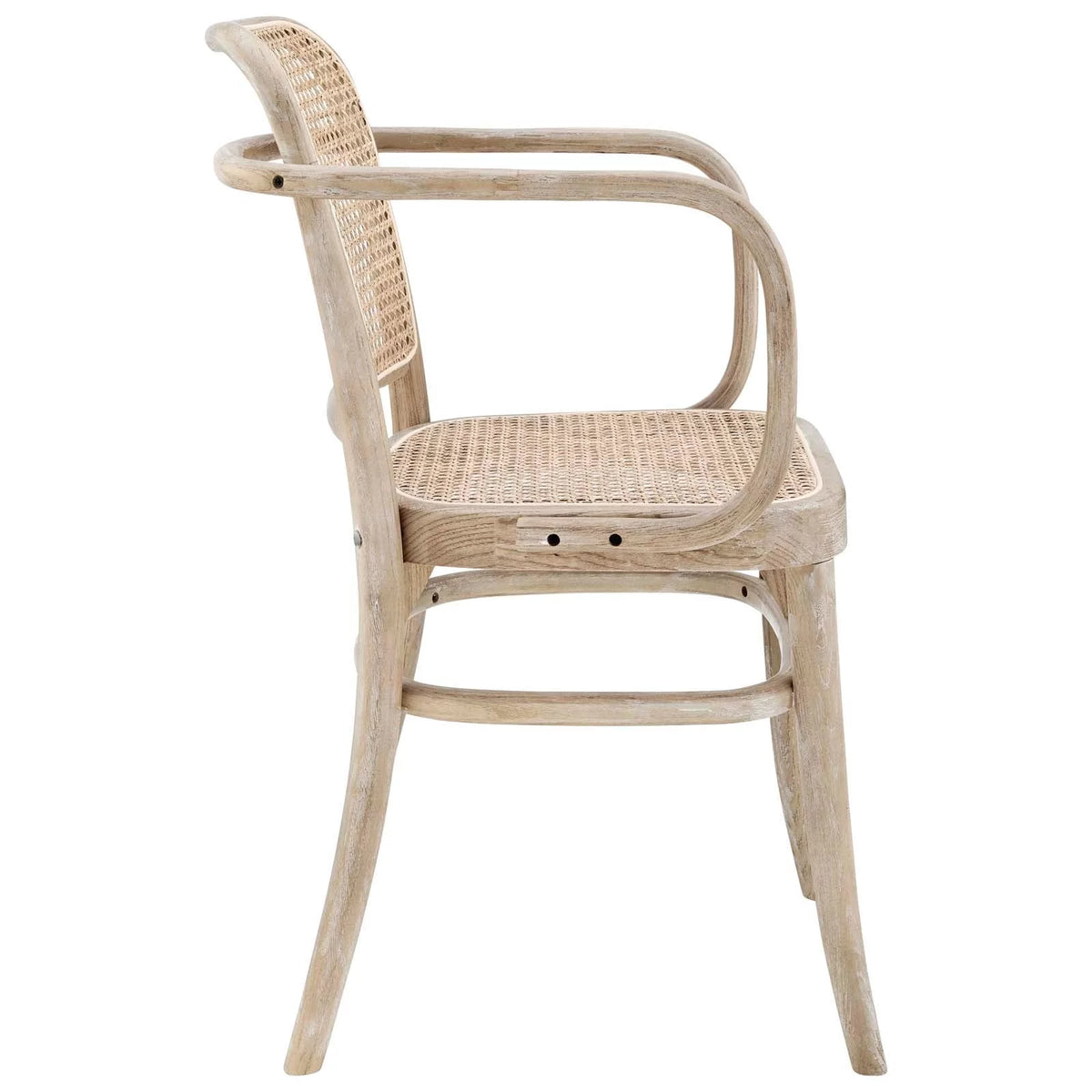 Cane Rattan Wicker Wooden Dining Chair A5744