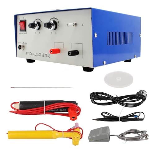 110V 100A Portable Spot Welding Machine with Foot Pedal Y648788