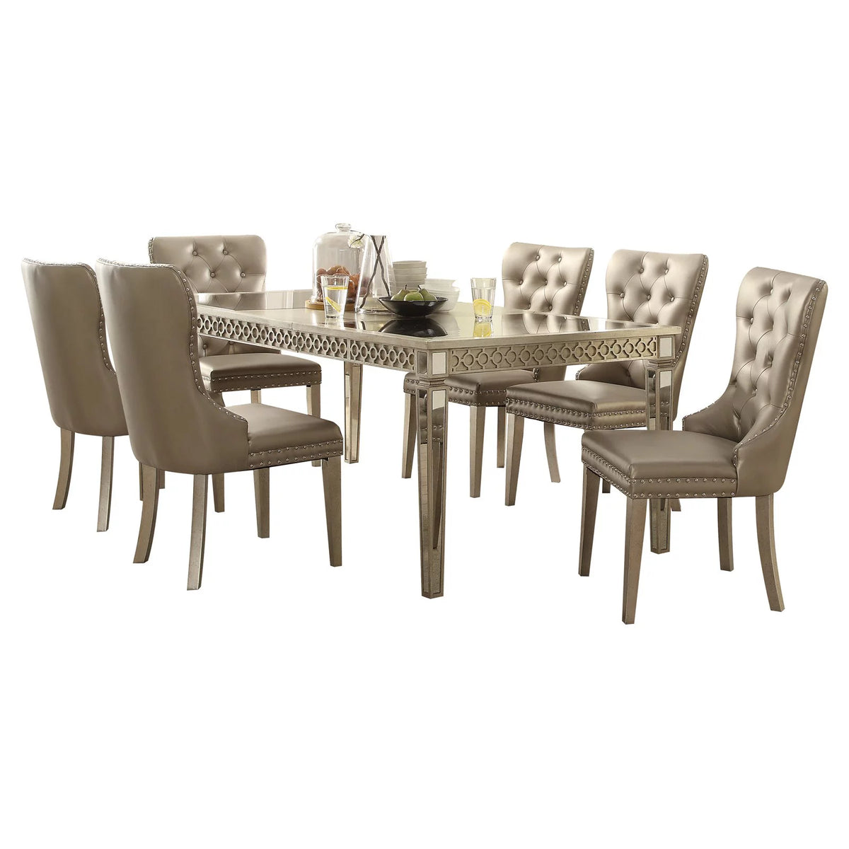 Mirrored Dining Table N9096