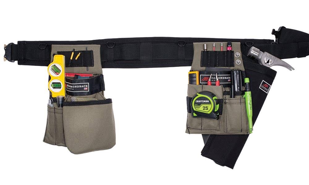 Black Medium Carpenter Tool Belt R311845