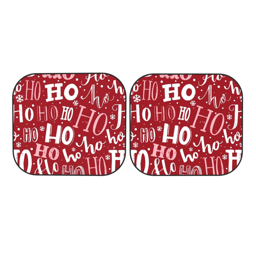 Christmas Windshield Sun Shade 2 Pack Foldable Car Sunshade C82998