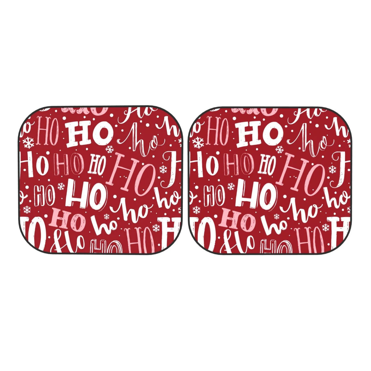 Christmas Windshield Sun Shade 2 Pack Foldable Car Sunshade C82998