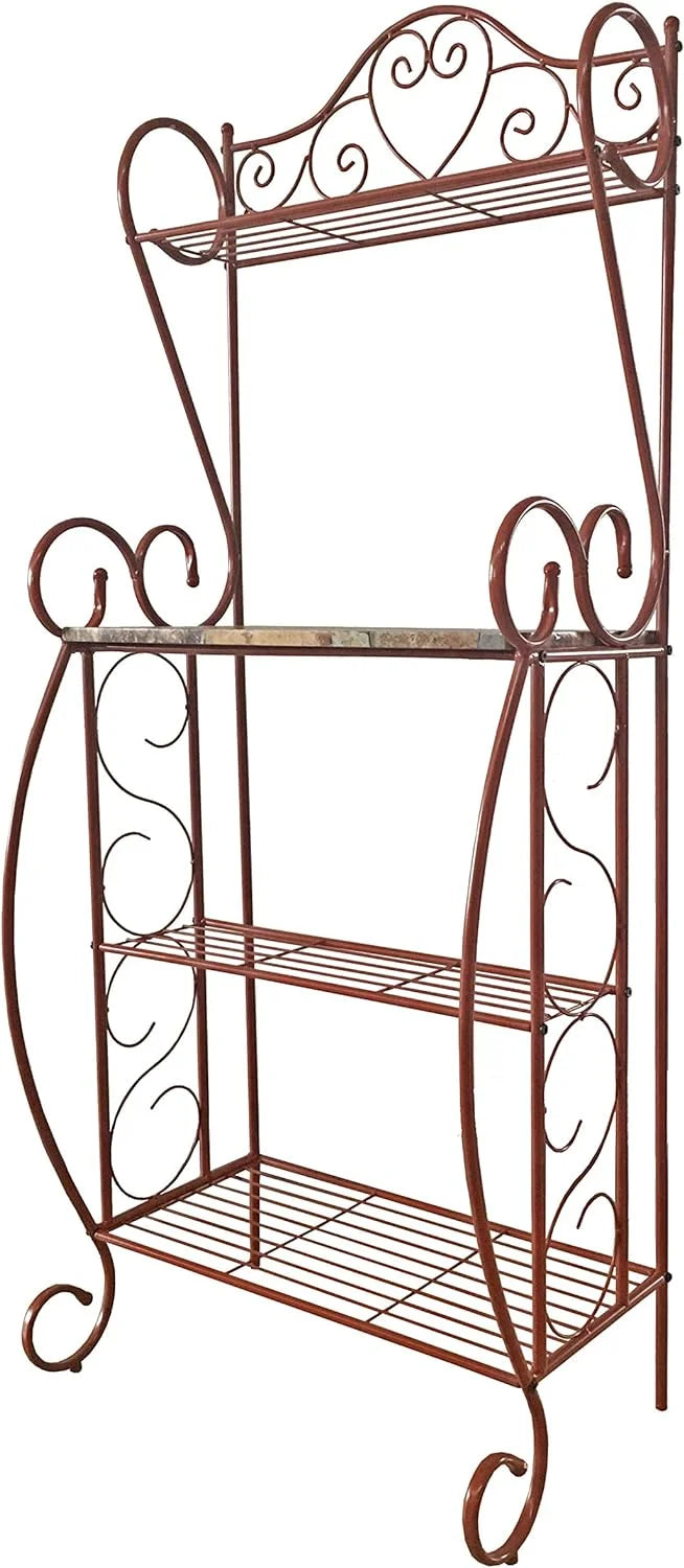 Metal Kitchen Storage Bakers Rack N396