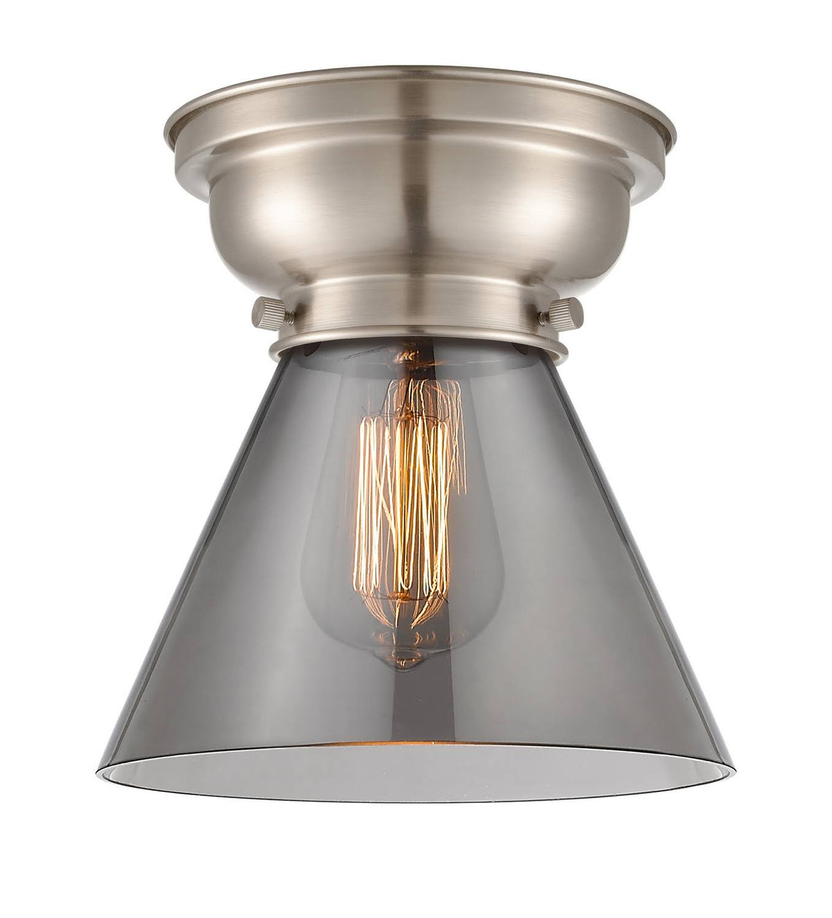 Brushed Satin Nickel LED Flush Mount Light U734