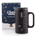 34oz French Press Coffee Maker Borosilicate Glass Carafe BPA-Free T935