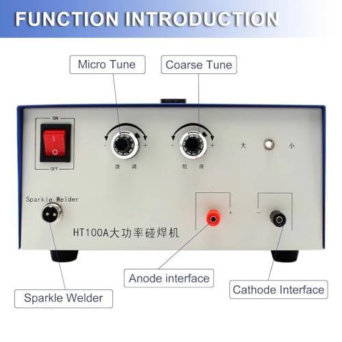 110V 100A Portable Spot Welding Machine with Foot Pedal Y648788