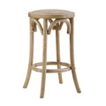 Brown Wood Counter Stool J5275