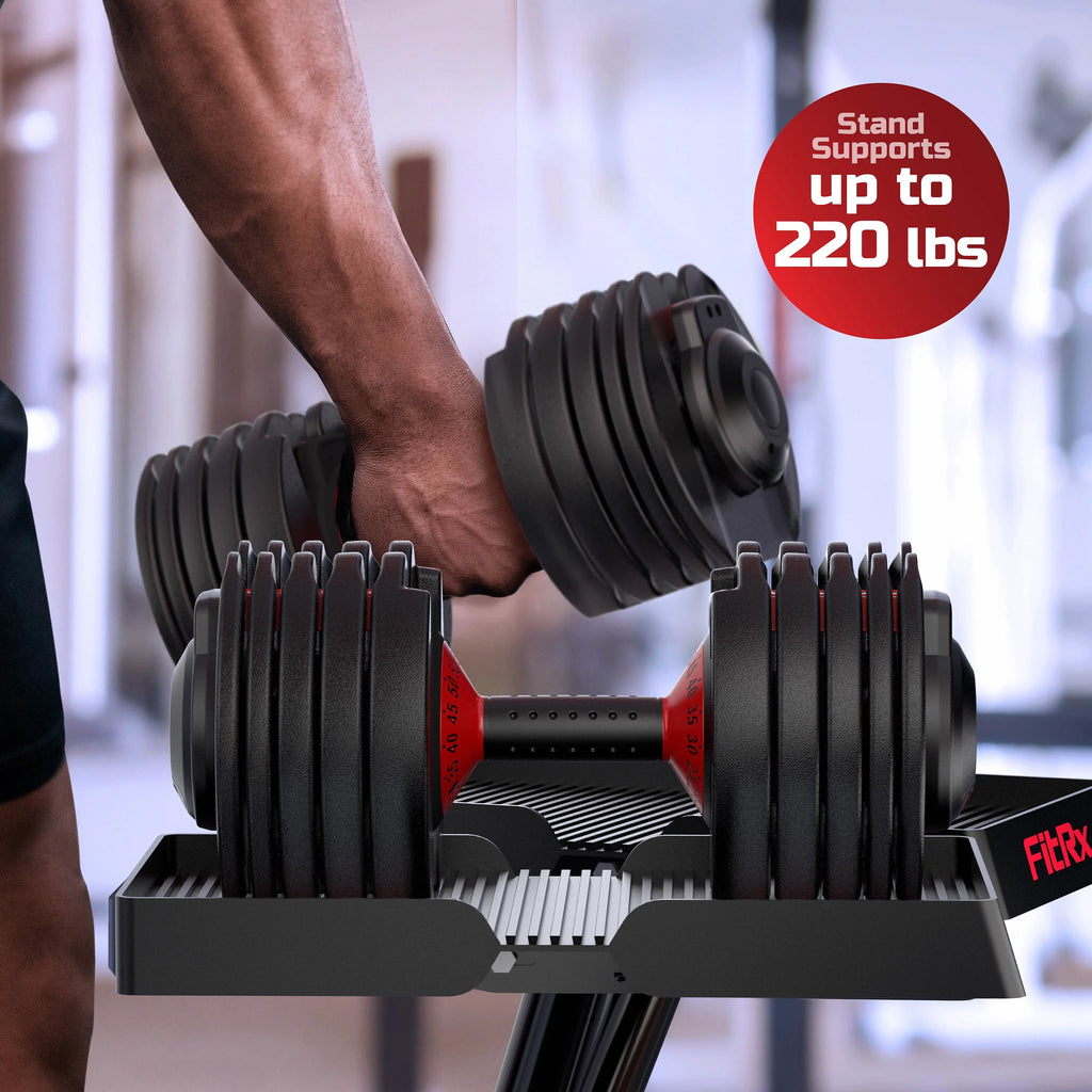 Adjustable Dumbbell 5-52.5 lbs Black Y406