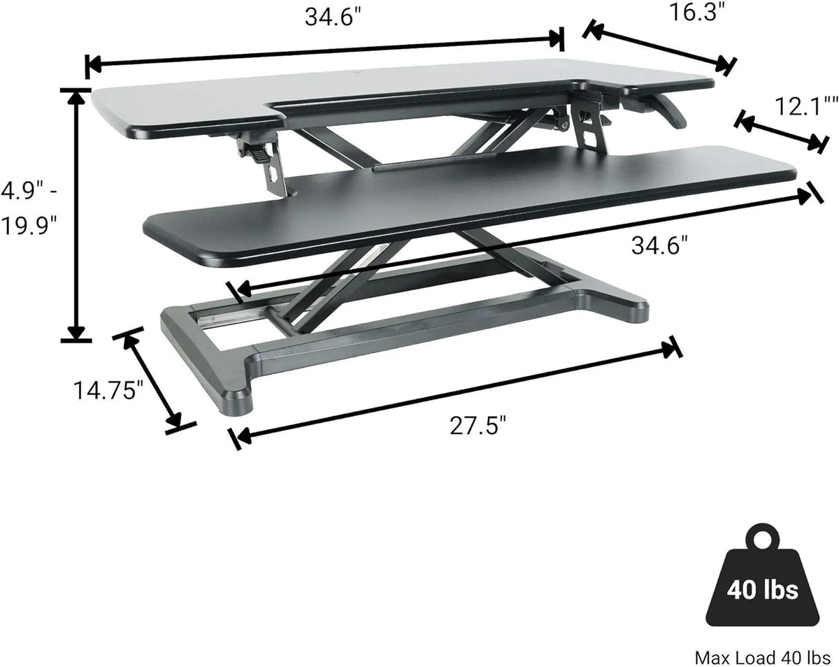 Adjustable Standing Desk Converter F5051