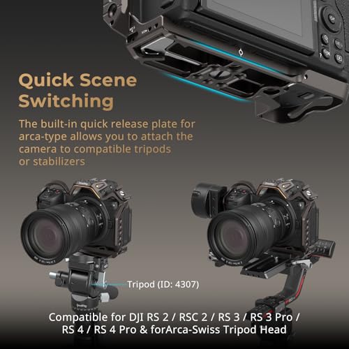 Camera Cage Kit with Top Handle and Quick Release Plate R89509