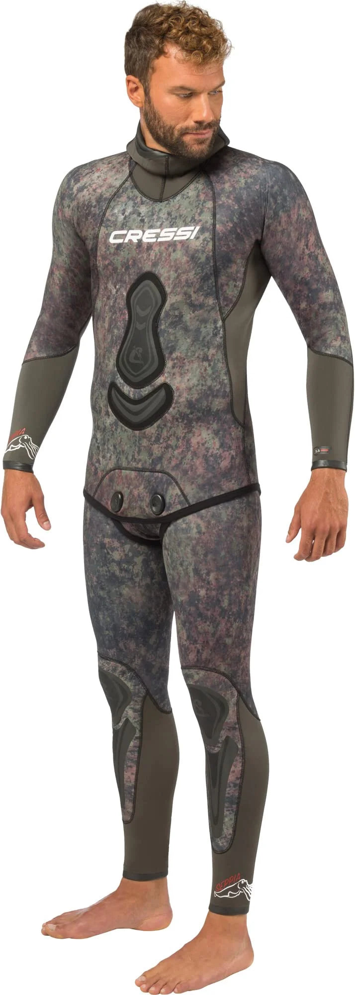 Camo Grey 7 mm Large Wetsuit K84240