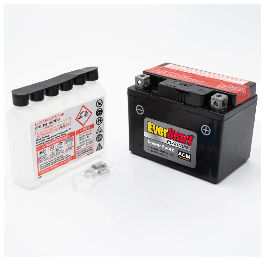 AGM Power Sport Battery Group Size 4LBS 12 Volt 50 CCA A80358