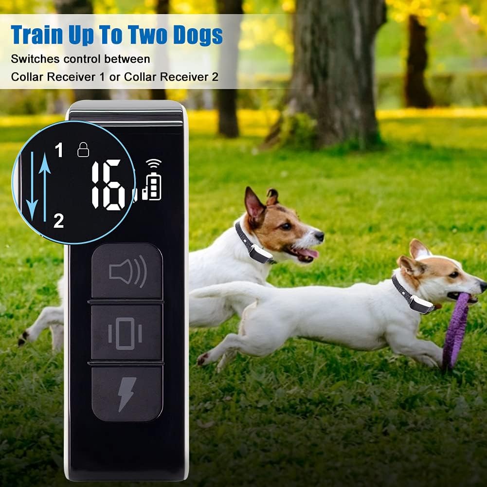 IPX7 Waterproof Rechargeable Dog Training Collar Y588926