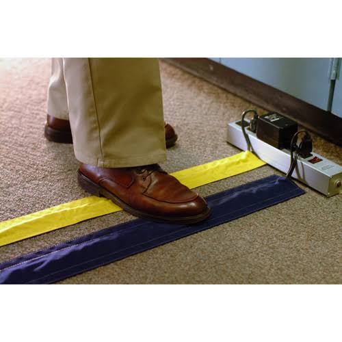 Cord and Cable Protector for Carpet, Black C96472