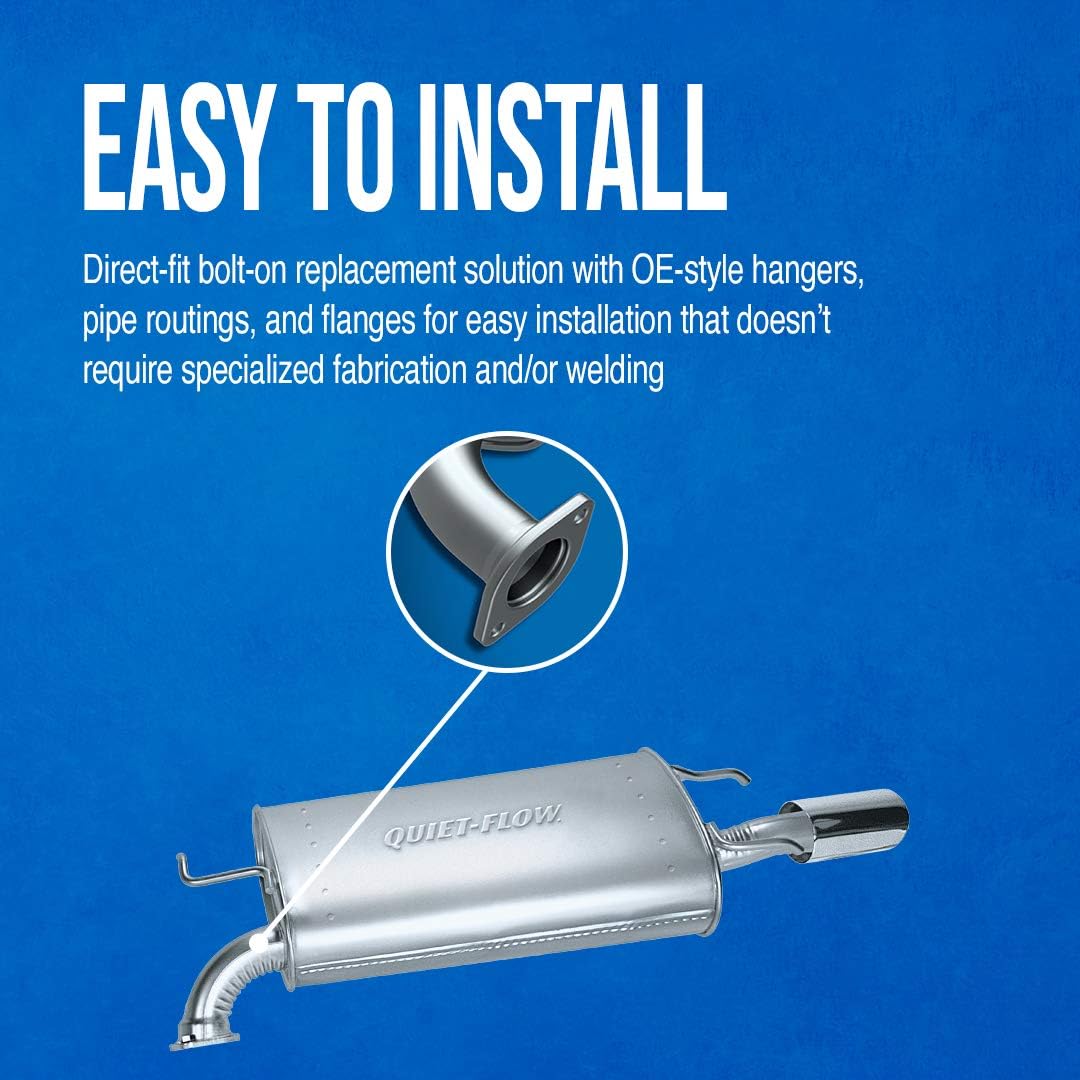 Quiet-Flow Exhaust Muffler Assembly N37114