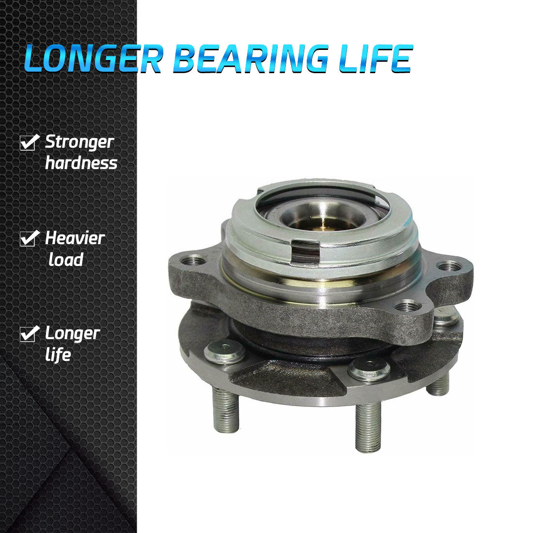 Pair Front Wheel Hub and Bearing Assembly G5550