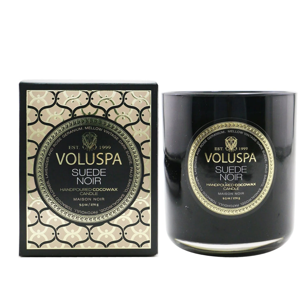 Suede Noir Classic Candle 9.5oz N627