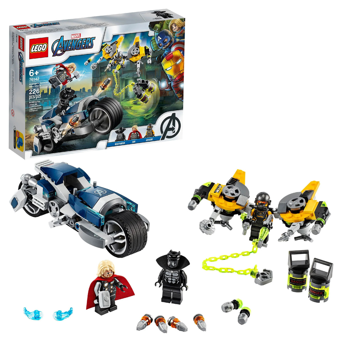 Buildable Superhero Toy 226 Pieces Y950