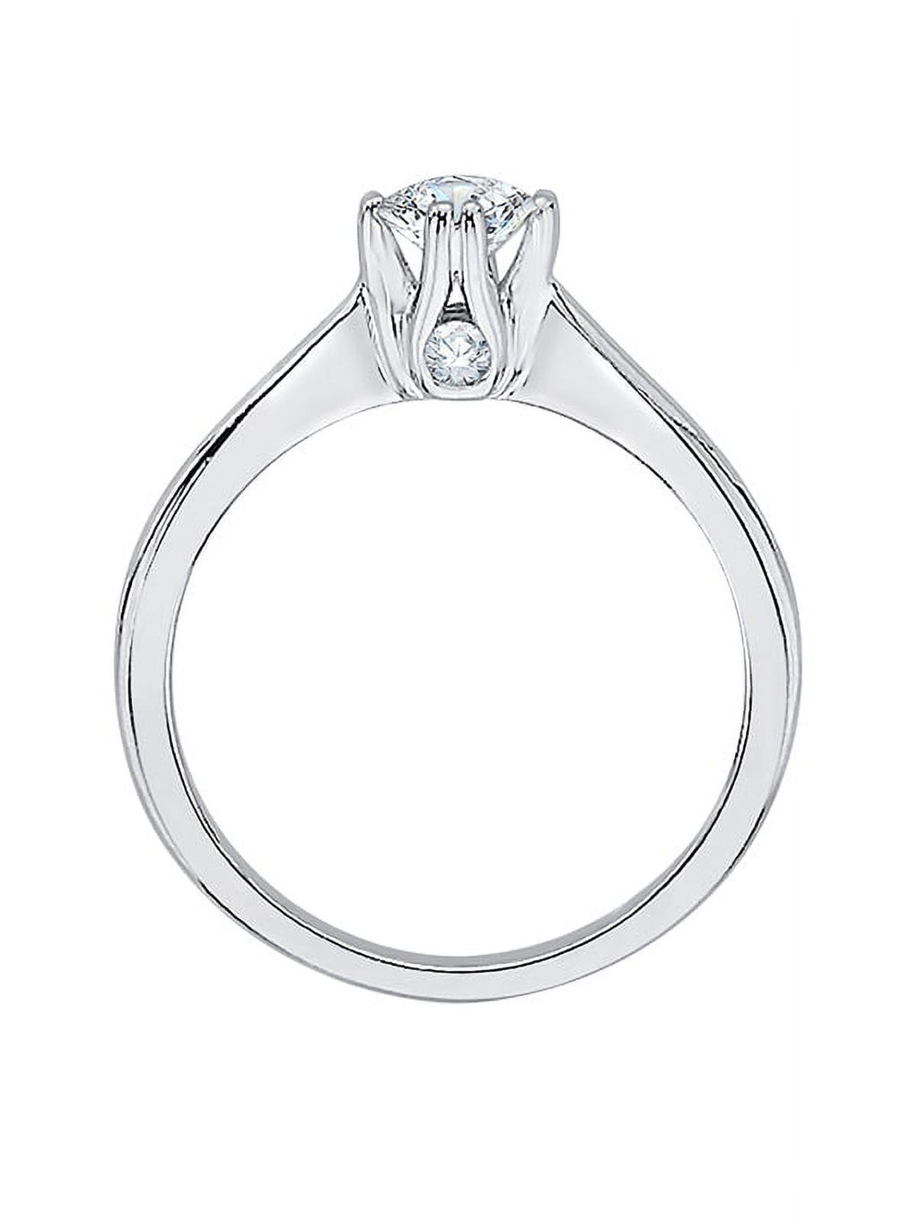 10K Gold Diamond Solitaire Engagement Ring H3947