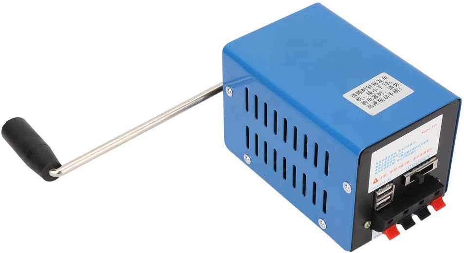 Hand Crank Generator USB Power Supply W73824
