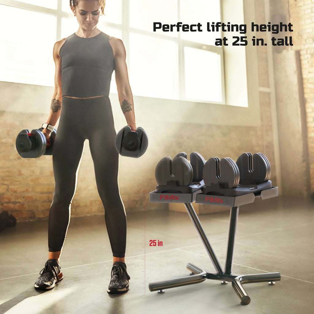 Adjustable Dumbbell 5-52.5 lbs Black Y406