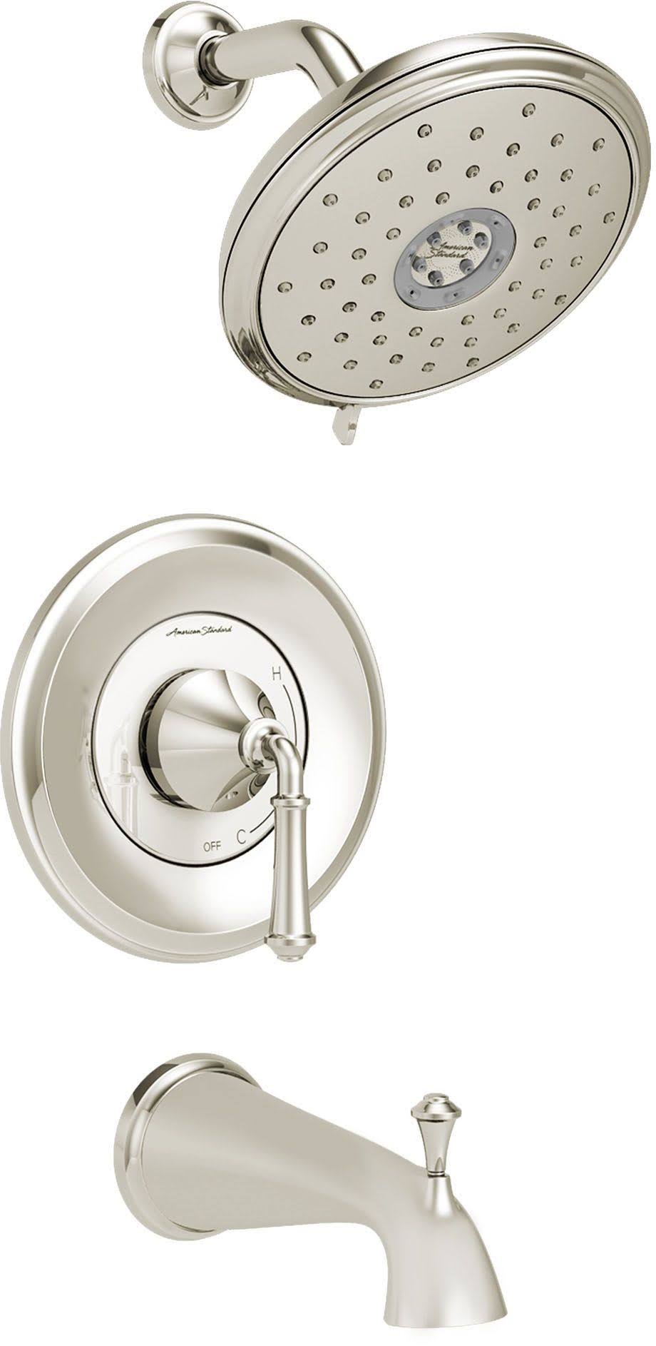 Polished Nickel Tub and Shower Trim Package Q400
