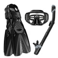 Snorkel Set with Diving Mask, Trek Fin, Dry Top Snorkel H15417