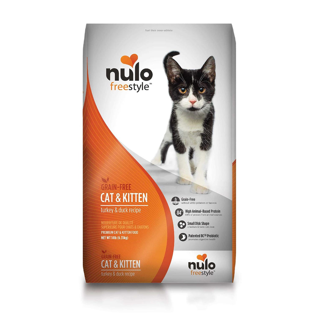 Grain-Free Turkey & Duck Recipe Dry Cat & Kitten Food E411304