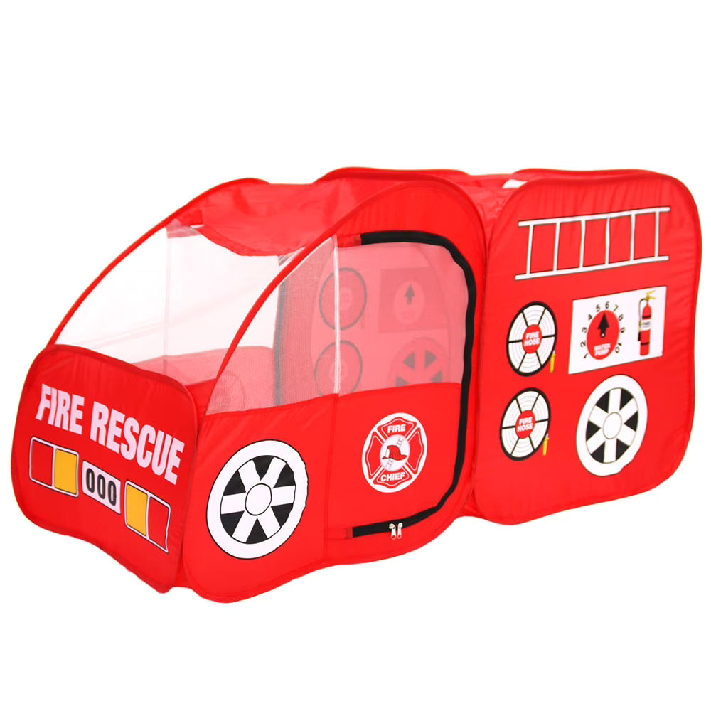 Red Fire Truck Popup Playhouse Tent X693