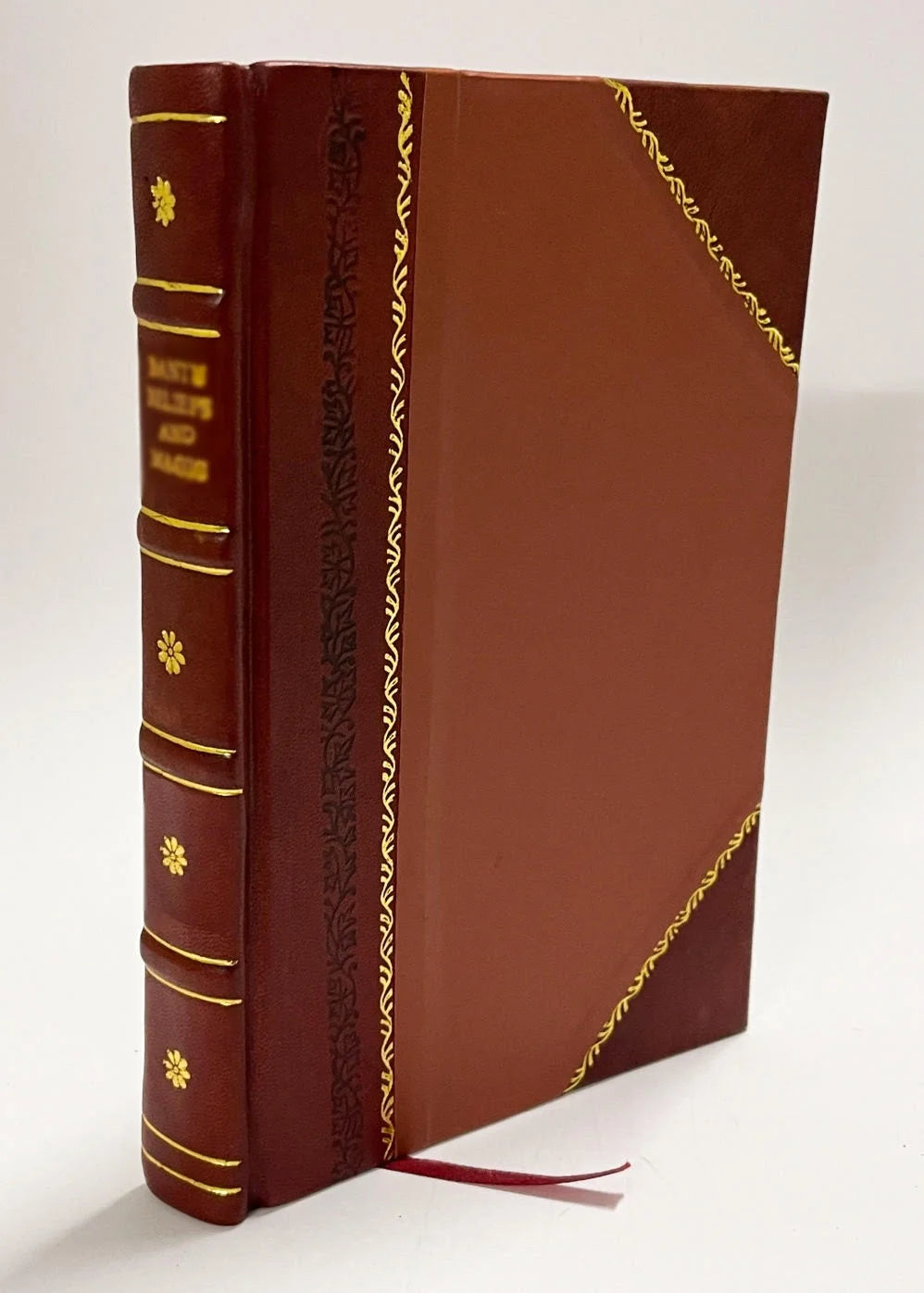 Leather Bound Book A381