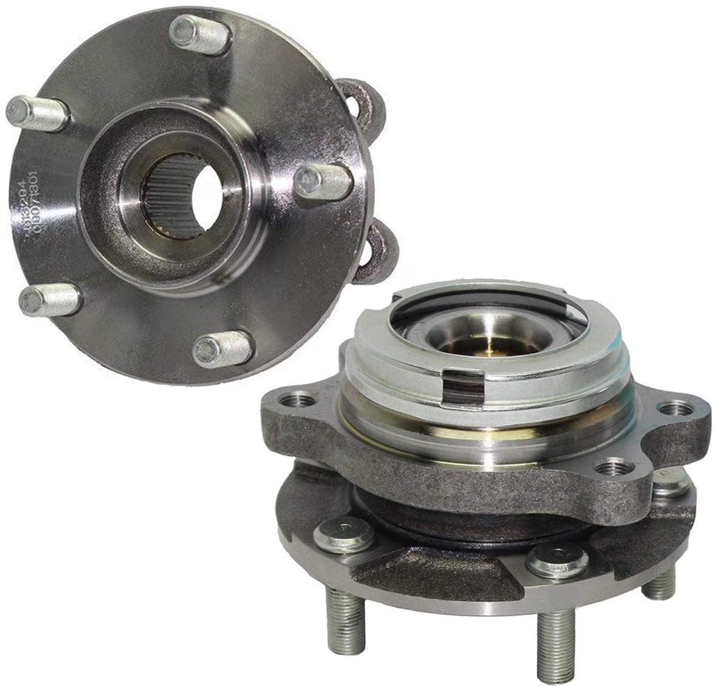 Pair Front Wheel Hub and Bearing Assembly G5550