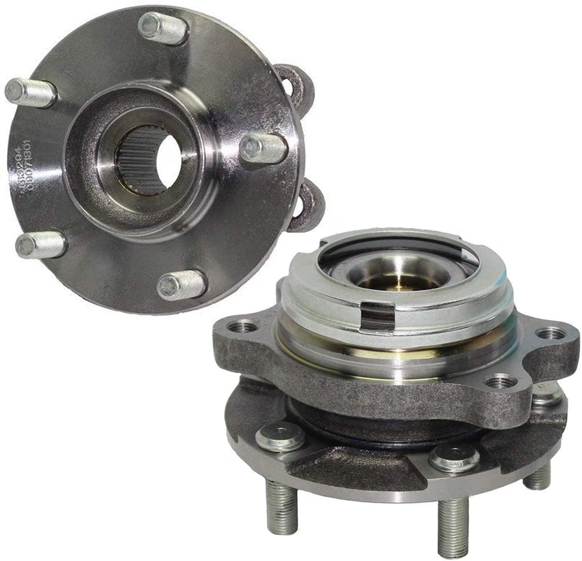 Pair Front Wheel Hub and Bearing Assembly G5550