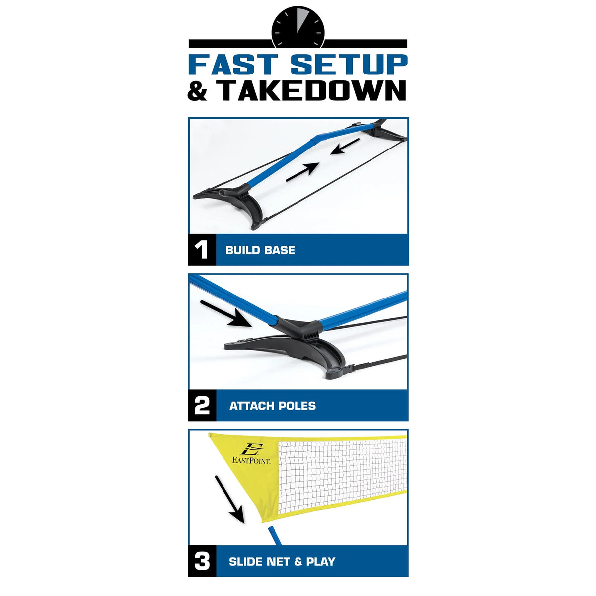 Regulation Size Outdoor Badminton Game Set Z858