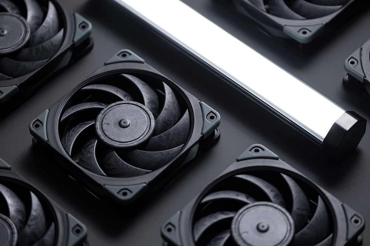 Black 120mm 4-Pin Quiet Fan M8559