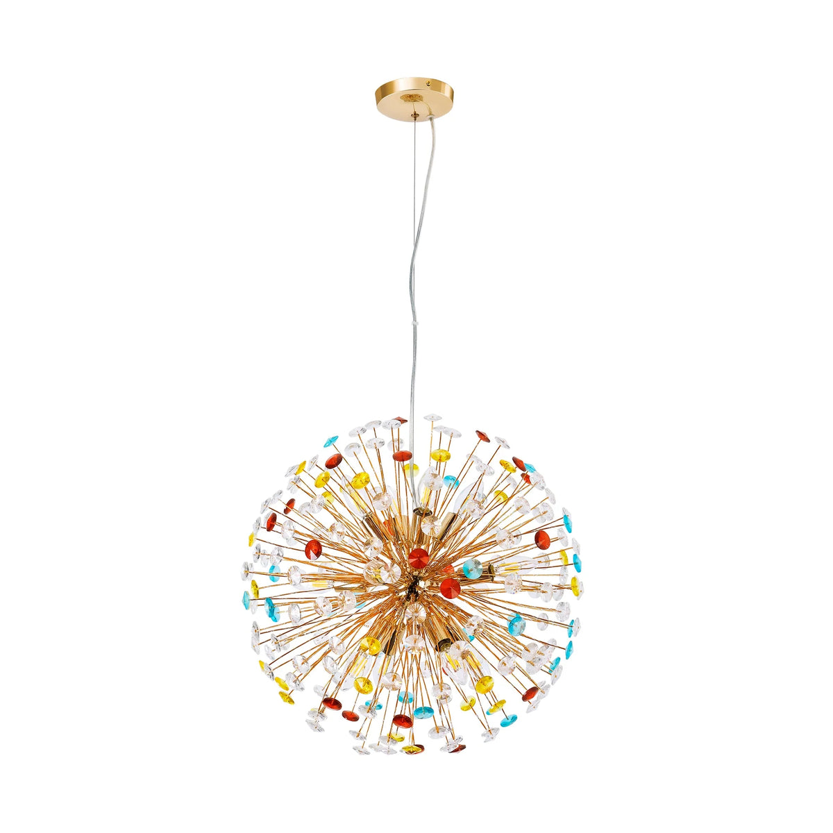 12-Light Linear Crystal Chandelier A8804