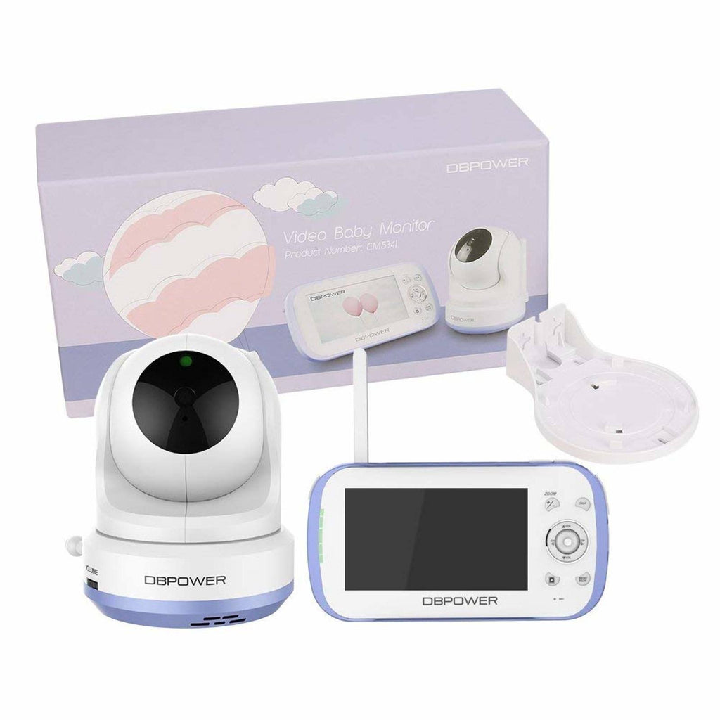 4.3" LCD Video Baby Monitor with 270 Pan-Tilt-Zoom O973