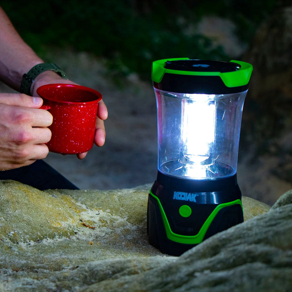 COB LED 3000 Lumen Battery Powered Camping Lantern G68498