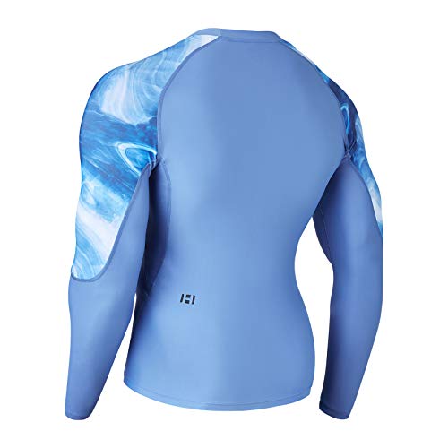 Men's Long Sleeves UPF 50+ Compression Swim Shirts G21175