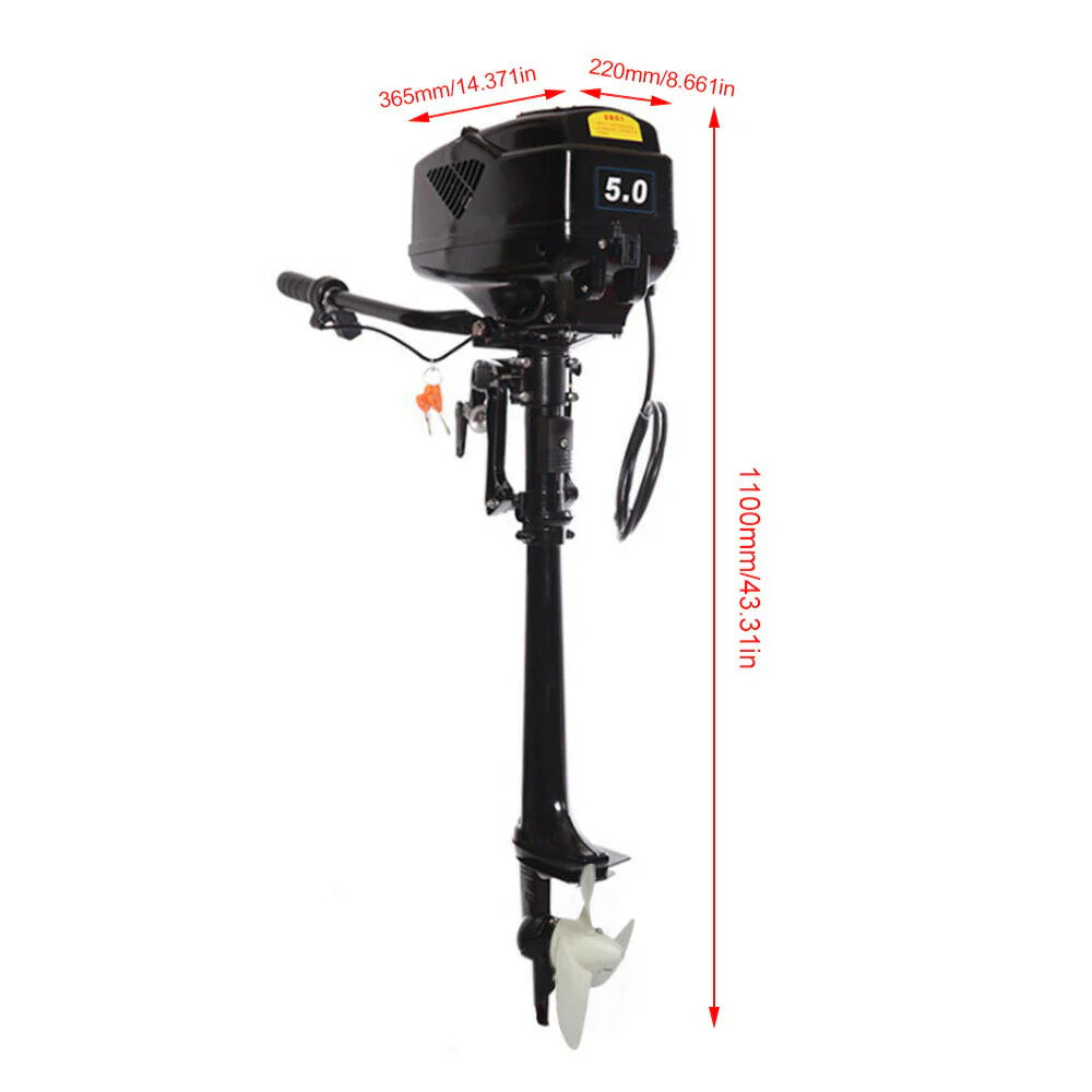 48V 1200W Electric Outboard Motor D6800