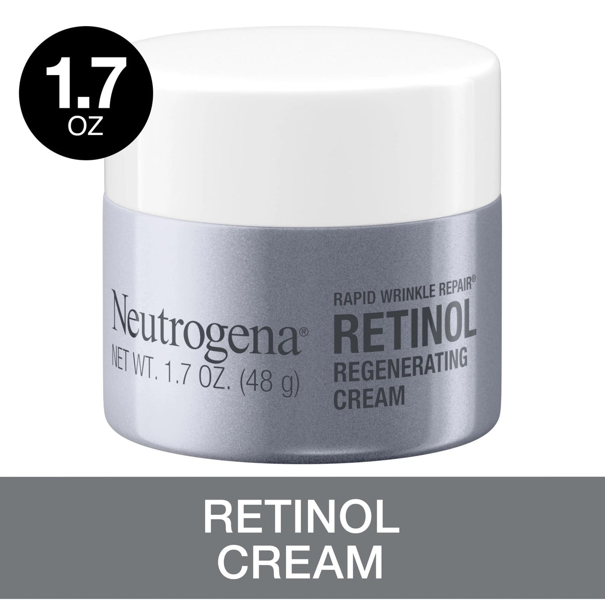Retinol Face Moisturizer with Hyaluronic Acid, 1.7 oz E9730